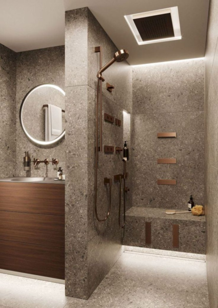 48 Inspiring Small Bathroom Design Ideas in Apartment - Matchness_com